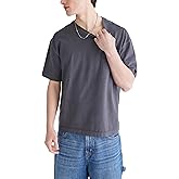 Aeropostale Men's Heavy Weight Boxy Crew Neck Short Sleeve T-Shirt