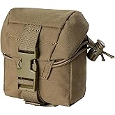 IDOGEAR Tactical Frag Grenade Pouch MOLLE Tool Pouch Ultility EDC mini Waist Storage Bag with Adjustable Function