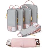 BAGSMART Compression Packing Cubes for Travel Essentials | 14 Set /6 Set /4 Set/2 Set, Lightweight, Durable