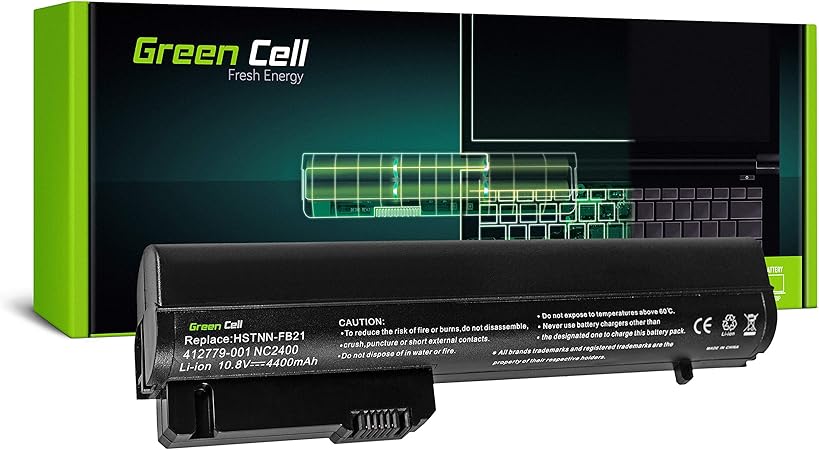 Green Cell Laptop Battery Hp Ms06 Ms06xl Hstnn Db22 Hstnn Fb21 Hstnn Fb22 Hstnn Xb21 001 For Hp Elitebook 2530p 2540p Hp Compaq 2510p Nc2400 Nc2410 Amazon Co Uk Computers Accessories