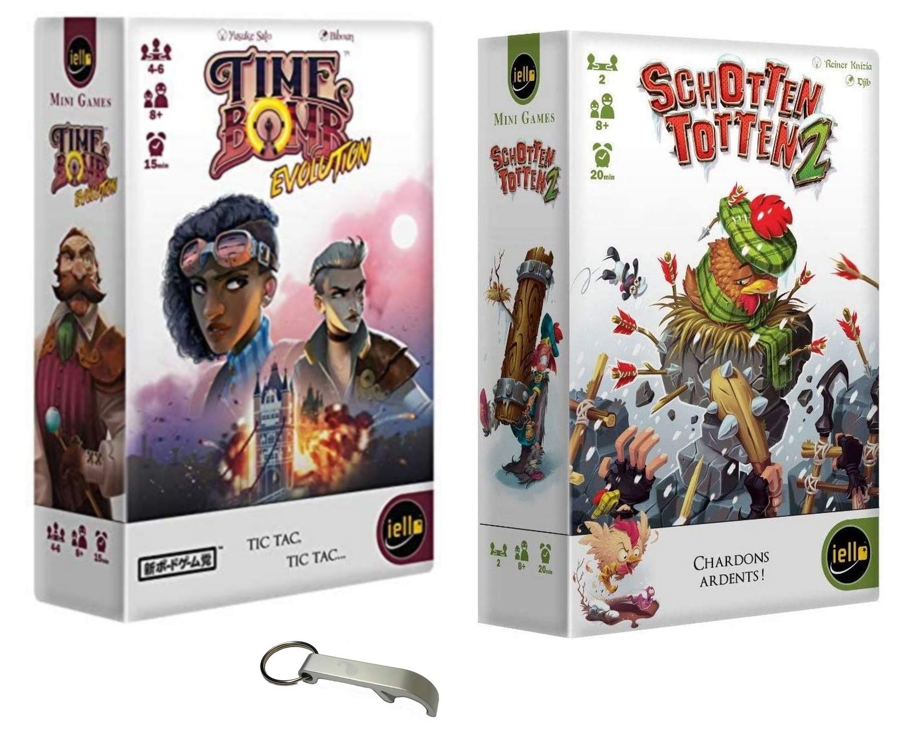 Time Bomb Evolution + Schotten Totten 2 + 1 Blumie Decap Set