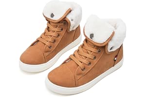 SHUPUA Ankle Boots For Women Lace Up Combat Boots Winter Boots Fashion Snow Boots For Girls Ankle Booties Winter Shoes