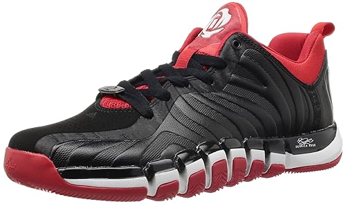 adidas D Rose Englewood II, Baskets Homme - Noir - Schwarz (Black 1/Running White FTW/Light 