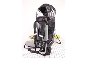 LY WONDERFUL Premium Baby Backpack Carrier for Hiking with Kids – Carry Your Child Ergonomically 110 (Black)