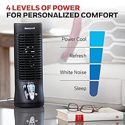 Honeywell QuietSet Personal Table Fan, Oscillating