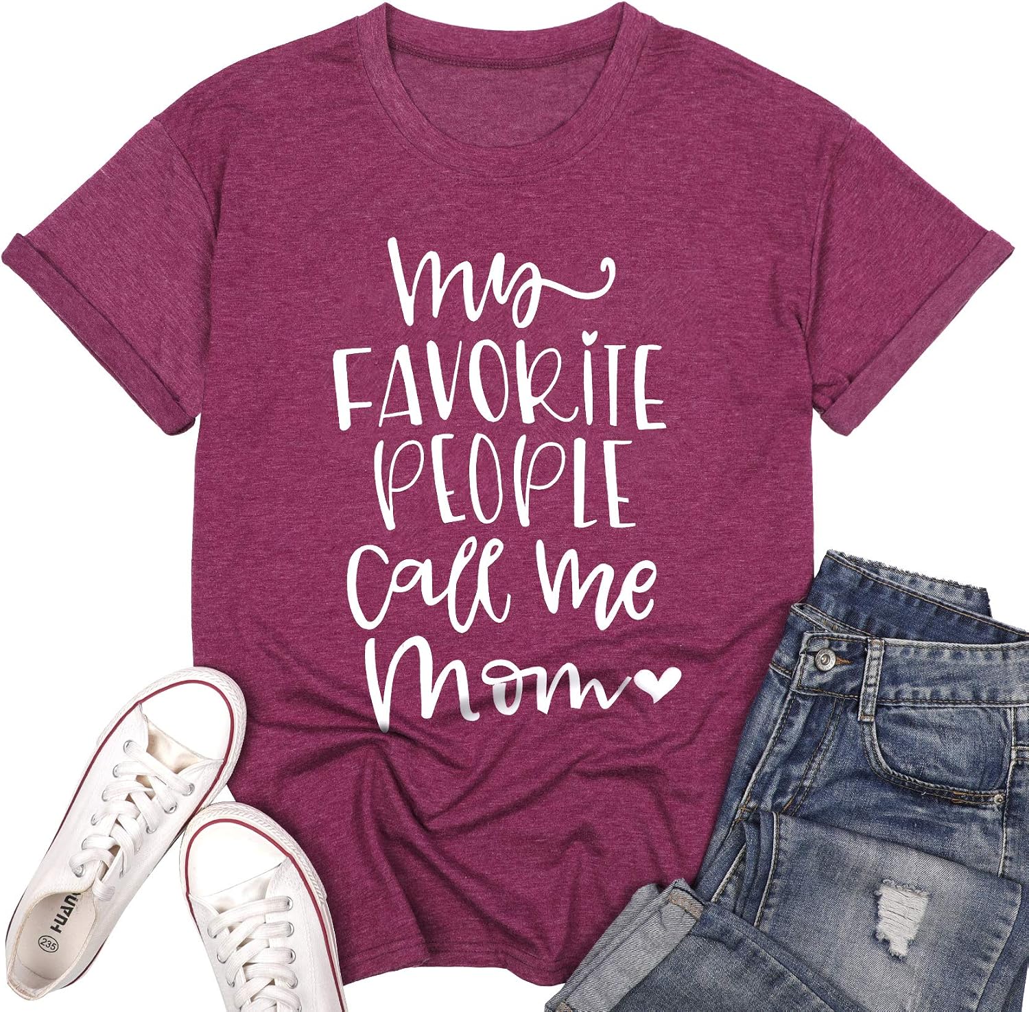 my favorite people call me mom shirt