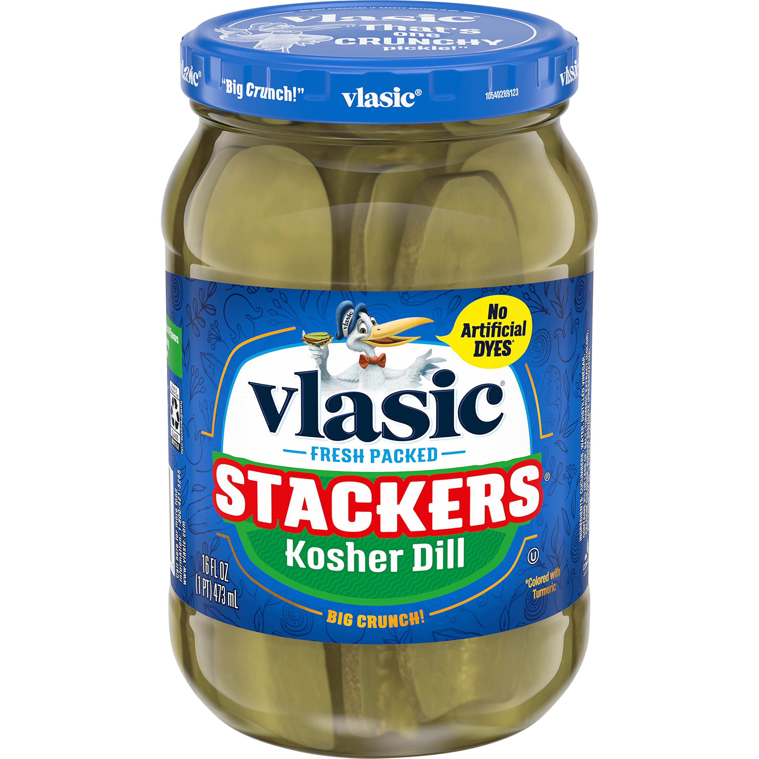 Vlasic Stackers Kosher Dill Pickles, Keto