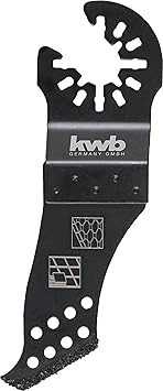 kwb AKKU-TOP Fliesen- und Fugenreiniger - Multitool Fugenkratzer aus Hart-Metall
