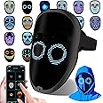 AIGLUN LED Mask with Gesture Sensing, LED Face Transforming Mask Toy, Christmas Gift Idea for Boys and Girls