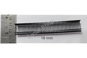SATSONIK 1000 Black Tag Gun Barbs Fasteners Standard Price Labels Clothing Tagging Attachers Choose Size (10mm)
