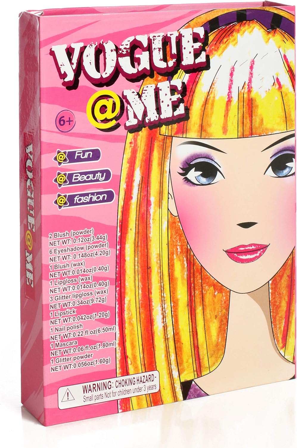 Lil Me Kids Fun, Beauty, Fashion Washable Makeup Set: Toys & Games