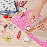 Headley Tools 45mm Rotary Cutter with 5 Extra Blades Pink Ergonomic Safe Lock view 6