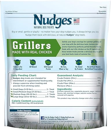 tyson nudges dog treats