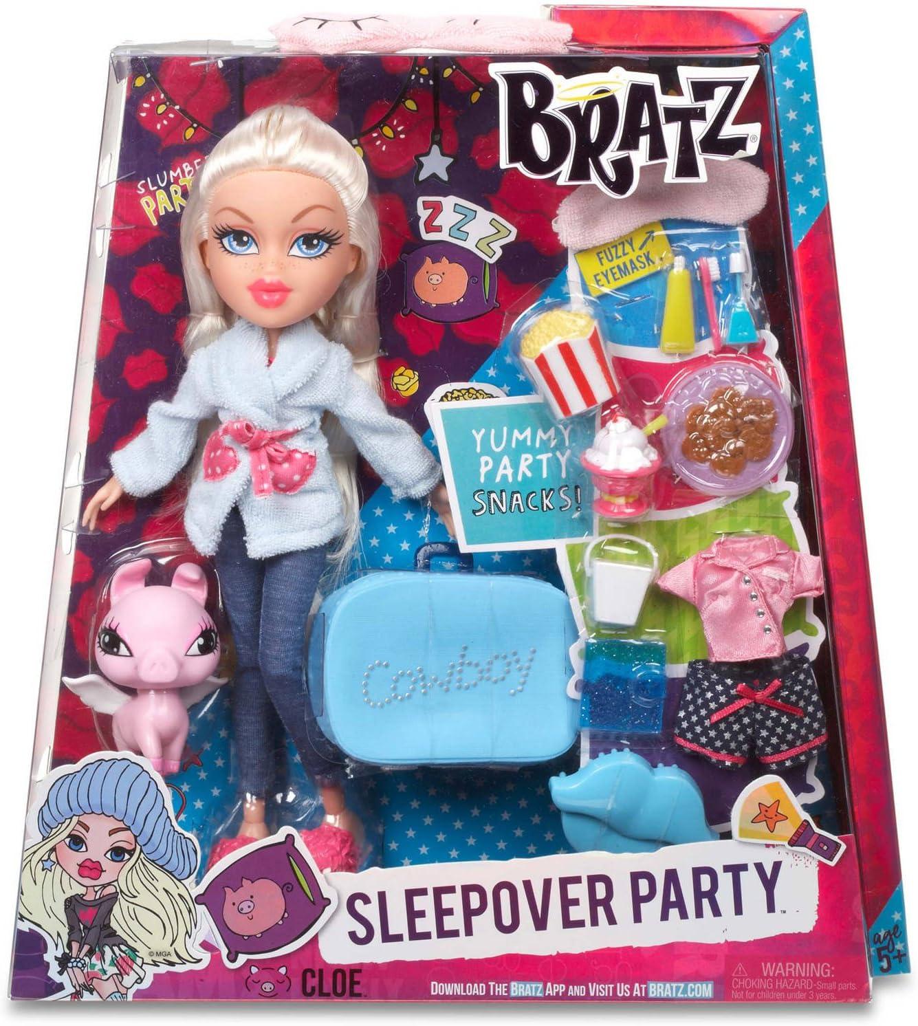 bratz sleepover party