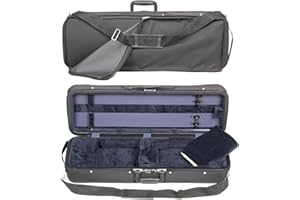 Bobelock Featherlite 1003 Oblong Black/Blue 4/4 Violin Case