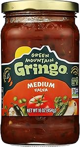 Green Mountain Gringo, Medium Salsa, 16 oz