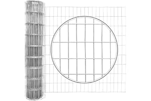 Fencer Wire 14 Gauge Galvanized Welded Wire Mesh Size 2 inch by 4 inch