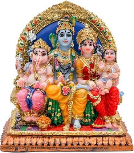 Amazon.com: zig zag Lord Shiva & Family Shiv Parivar Religious