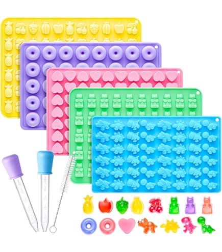Cozihom bos en dieren siliconen mallen, gummy mal, chocolade snoep mal