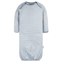 Gerber Baby 4-Pack Sleeper Gown, Navy Dogs, Newborn