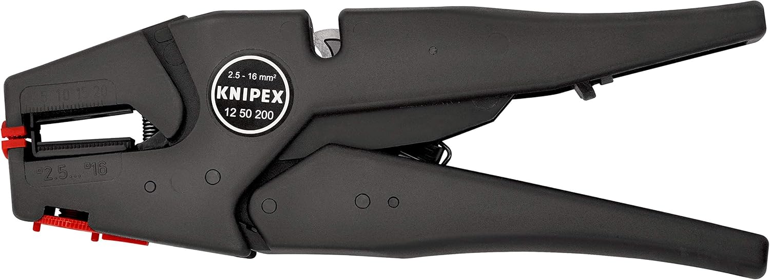KNIPEX Tools 83 61 015 - Chiave per tubi svedesi a regolazione rapida, 43 cm, 8361015