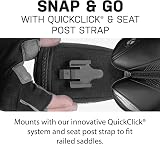 Topeak Unisex Aero Wedge Pack Saddle Bag Black 0.66 L 17x8x12 cm view 4
