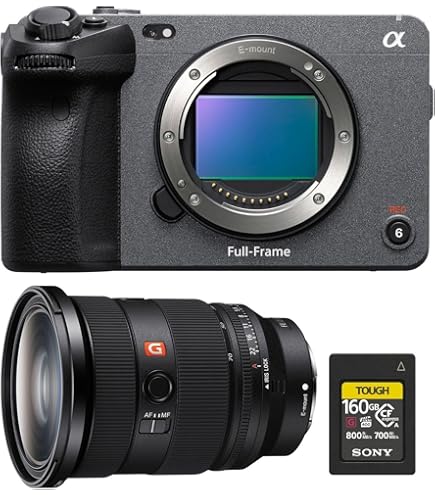 Amazon.com : Ony Alpha FX3 Full-Frame Cinema Line Camera Bundle