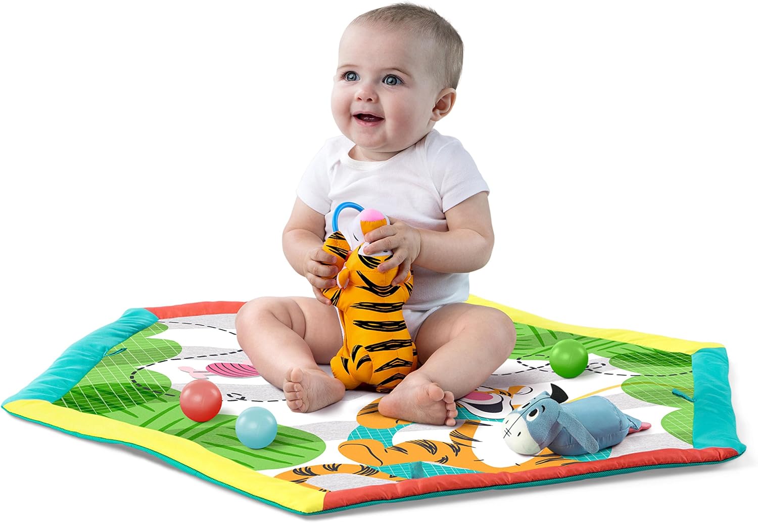 winnie the pooh happy as can bee activity gym from bright starts