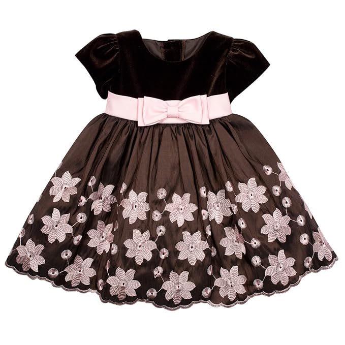 sweet heart rose toddler dress