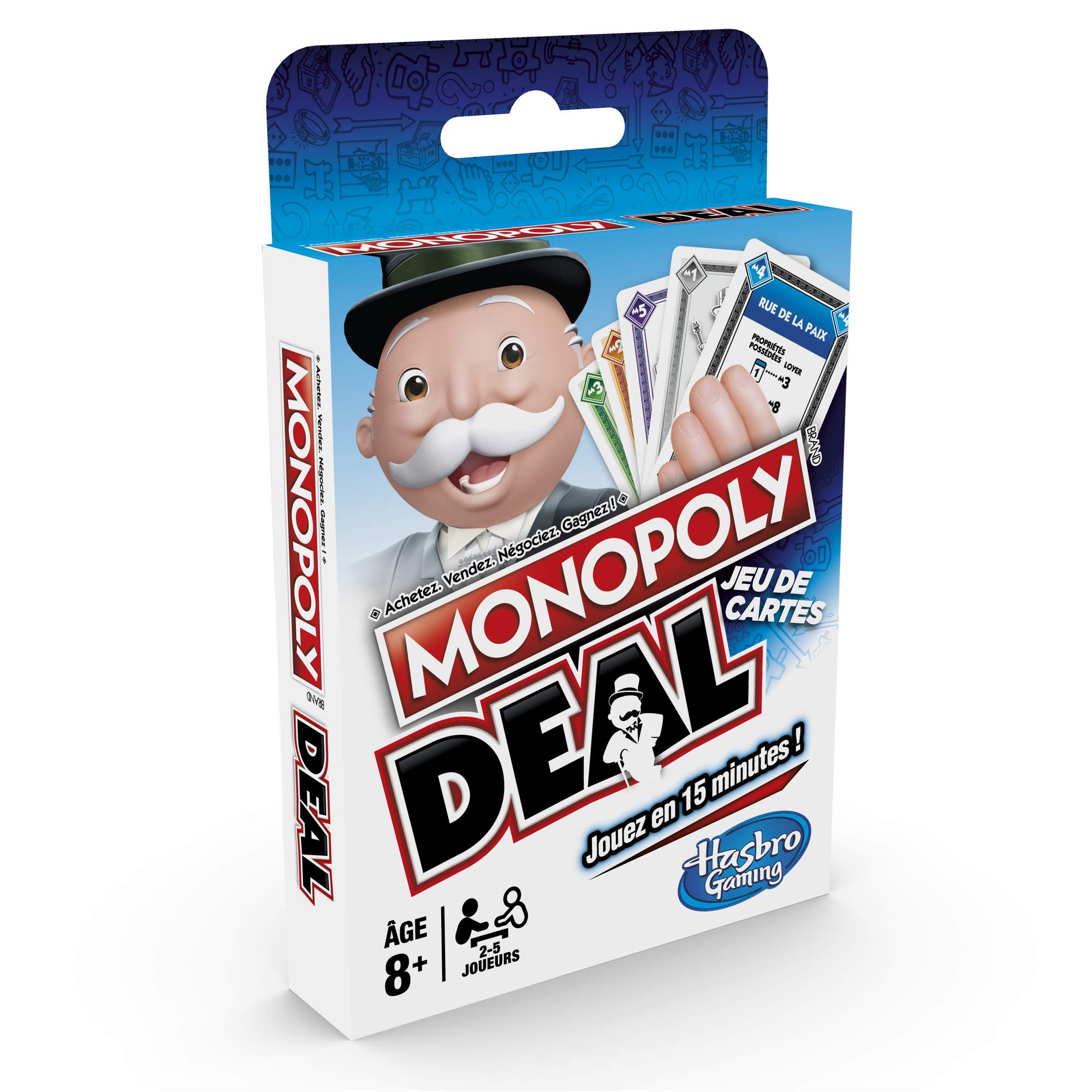 Monopoly Jeu de cartes Hasbro Monopoly Deal