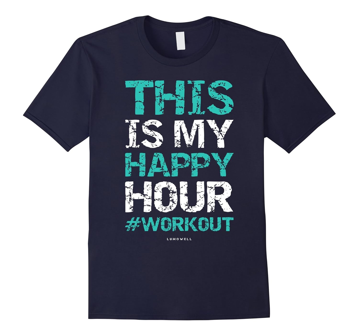 This Is My Happy Hour Shirt - Funny Workout T Shirts-Rose