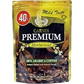 Carnes Premium Instant Coffee 100% Arabica Coffee (Mocha, 7oz_1 pack)