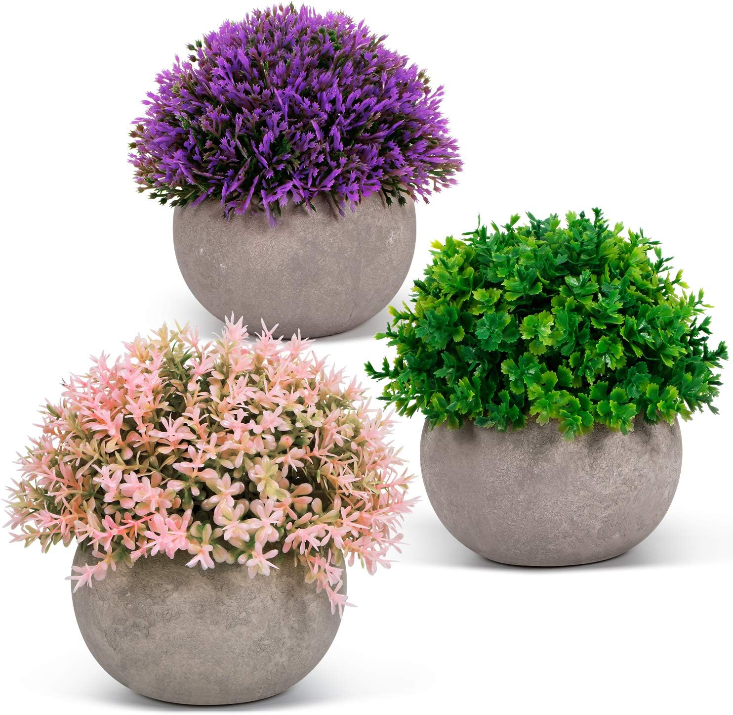 Artificial Colorful Plants 3PCS