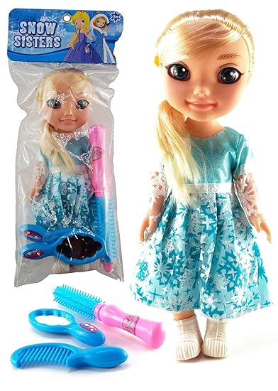 baby doll with hair to brush