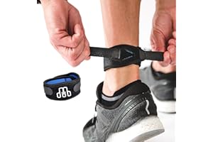 CROSSTRAP Achilles Strap - Ankle Support for Achilles Tendonitis - Support Brace for Men and Women - Neoprene Ankle Support for Running Cycling Sports