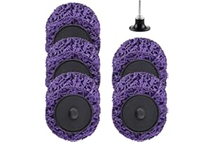 LUCKUT 11 Pack 2" Quick Change Easy Strip It Discs for Drill-Strips Paint, Cleans Welds Rust Removal Wheel