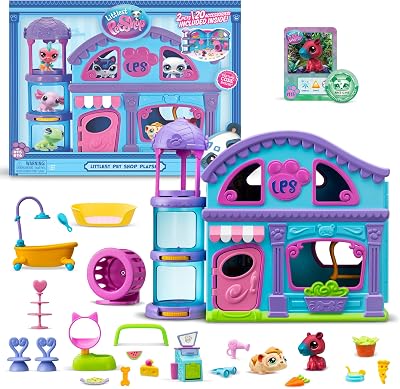 Littlest Pet Shop Series 2 Playset with Mini Figures & Accessories