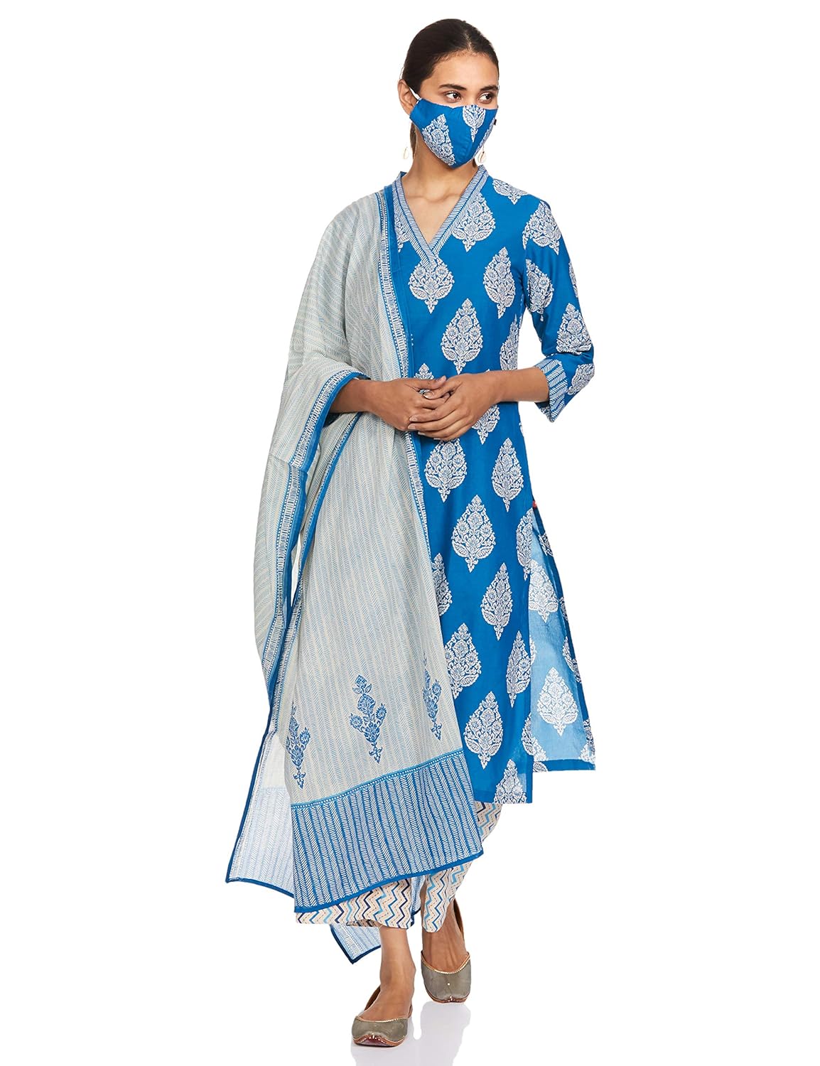 Buy BIBA womens Suit Set at Amazon.in