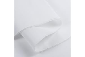 4BANG Speaker Grill Cloth,Acoustic Fabric,3D Speaker Fabric Repair for Speaker,Home/Stage Speakers,Audio Panels,Speaker Cloth (22inchx54inch, White)