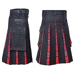 Modern Utility Kilts-Men's Plus Size Scottish