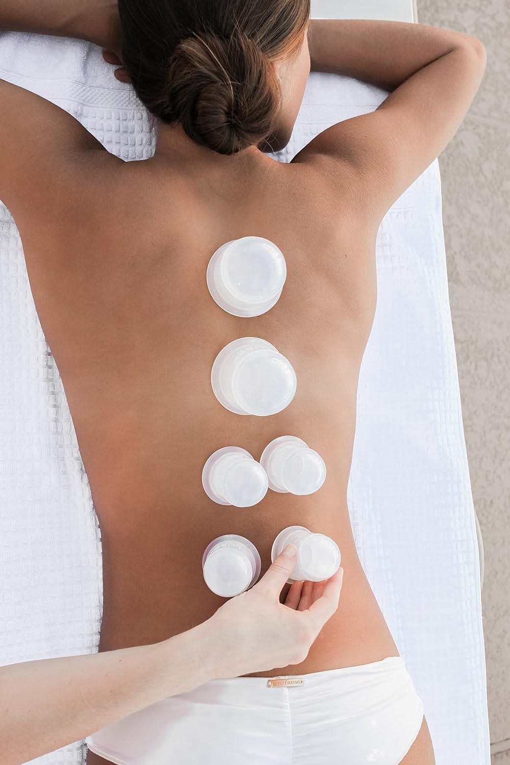 Cupping Massage Set with FREE Cupping e-Book - the Most Recommended Chinese Therapy, Fascia Release, Trigger Point, Pain Relief, Cellulite - Professional Grade - 4 Cups 1.5" Small: Health & Personal Care