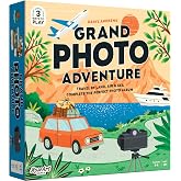 RoseArt Grand Photo Adventure Board Game | Travel-Themed Light Strategy Board Game
