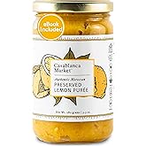 Casablanca Market Preserved Lemon Puree All Natural Beldi Moroccan Preserved Lemon Paste Gluten Free Non GMO Vegan Plant Base