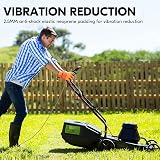 Vgo Gardening Gloves Touchscreen Thornproof Pig Leather Men Utility Work Gloves view 3