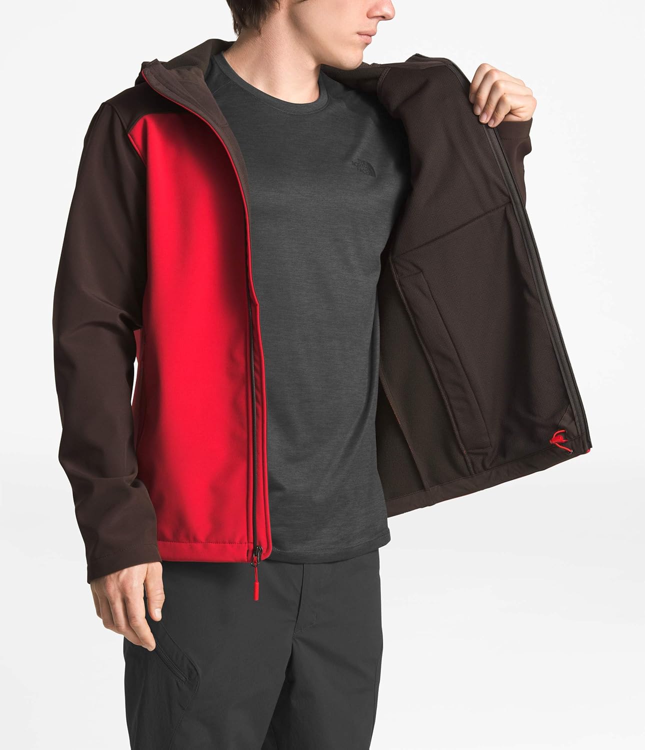 The North Face Men’s Apex Bionic 2 Waterproof Softshell Hooded Jacket: Clothing