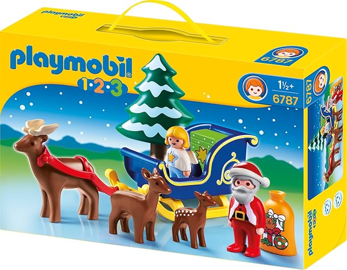 Playmobil 6787 - Weihnachtsmann mit Rentierschlitten
