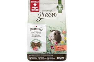 Living World Green Botanicals Canadian Adult Guinea Pig Food, 2.75 kg