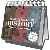 Today In Military History Calendar | Perpetual War History Calendar For The Military History Enthusiast, This Day In Amazing History Trivia Facts &amp; Achievements | History Buff Gift Page A Day Box Calendar with Historical Info For Every Day of The Year