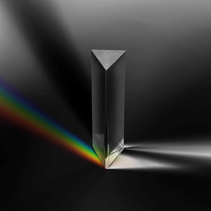 JAOMON Prisma de Luz 5,9 150 mm de Cristal óptico Prisma Triangular Prisma de Cristal para la JAOMON Prisma de Luz 5,9 150 mm de Cristal óptico Prisma Triangular Prisma de Cristal para la
