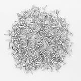 OMOTOOL Steel Roofing Felt Nails 280pcs 15mm Countersunk Broad Head Pins view 3